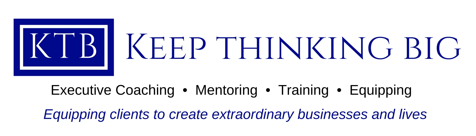 Keep Thinking Big Logo